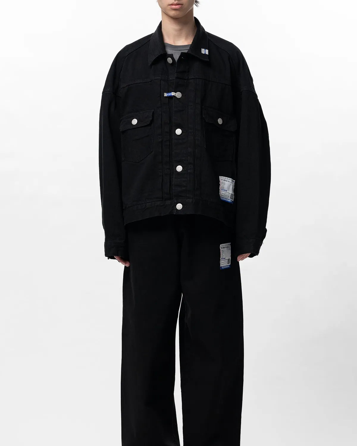 Maison MIHARA YASUHIRO in・stru(men-tal). / One Washed Selvage Denim Jacket (I16BL071)