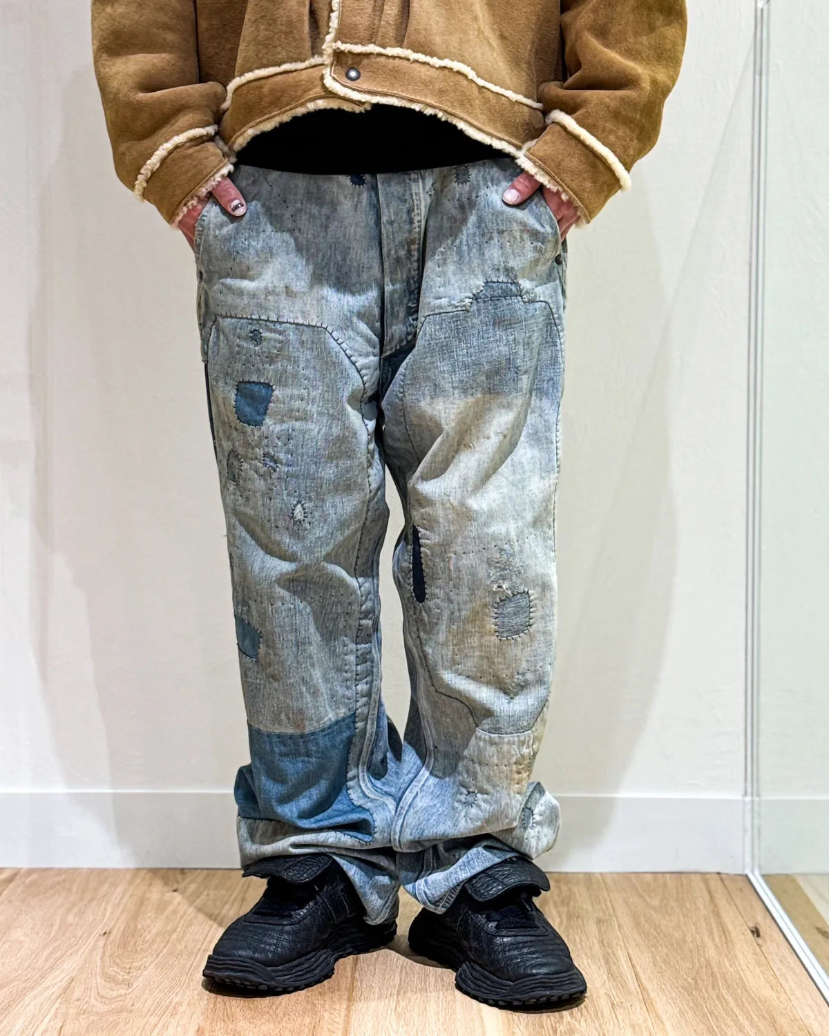 ©︎SAINT Mxxxxxx / PAINTER PANTS / DAMAGE (SM-HR1-0000-085)