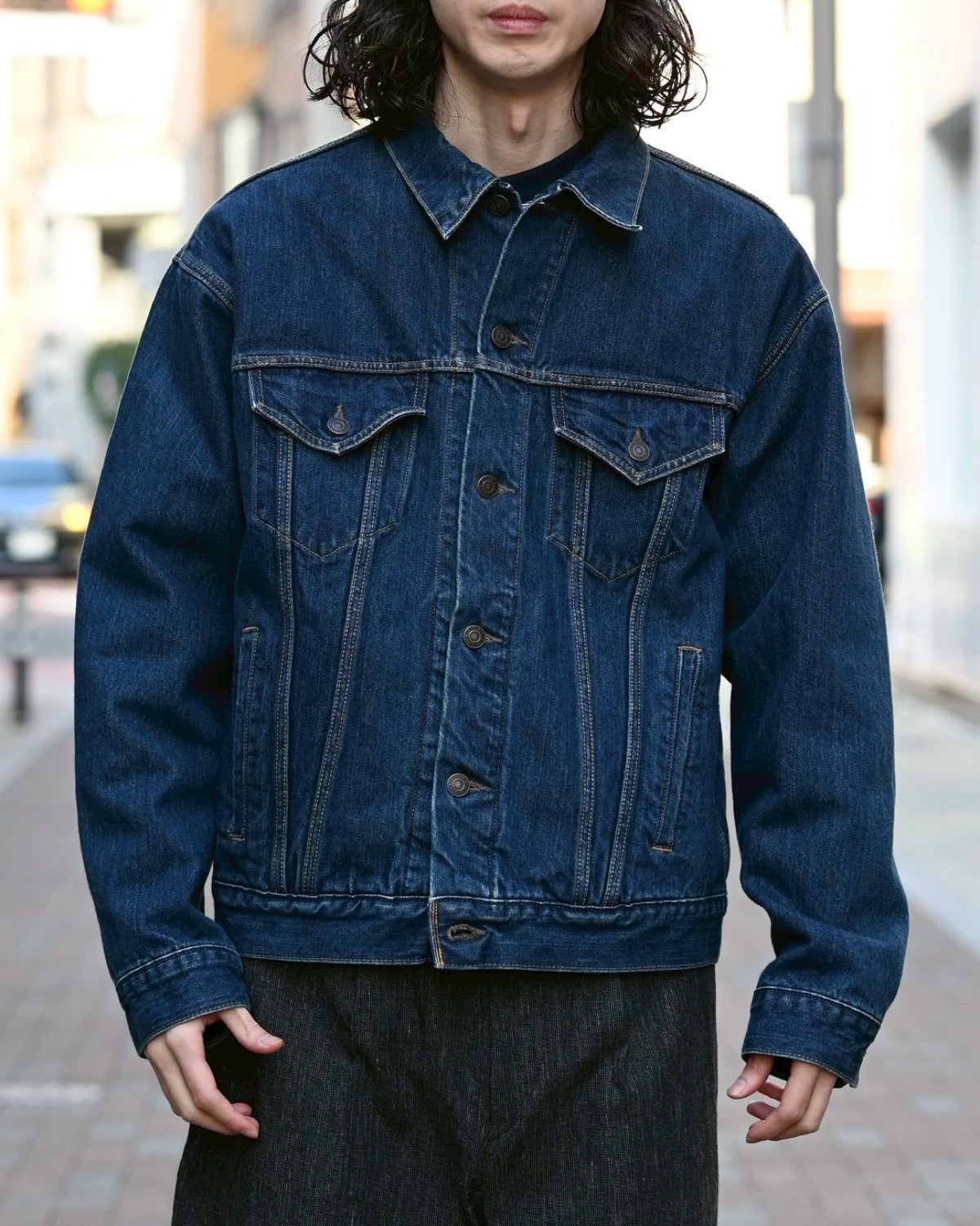 CIOTA / 4ポケットデニムジャケット (JKLM-306-PIDBL-D)