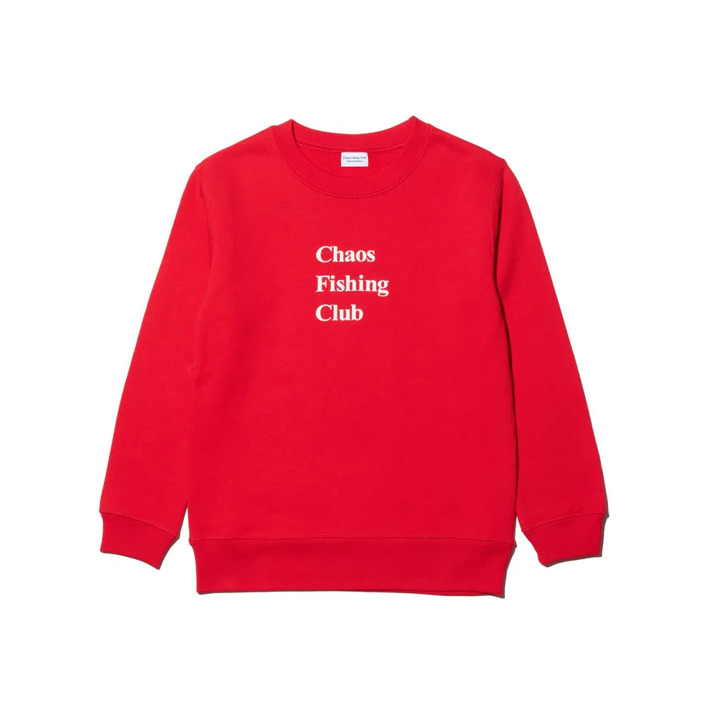 Chaos Fishing Club (KIDS) / KIDS LOGO CREW NECK L/S