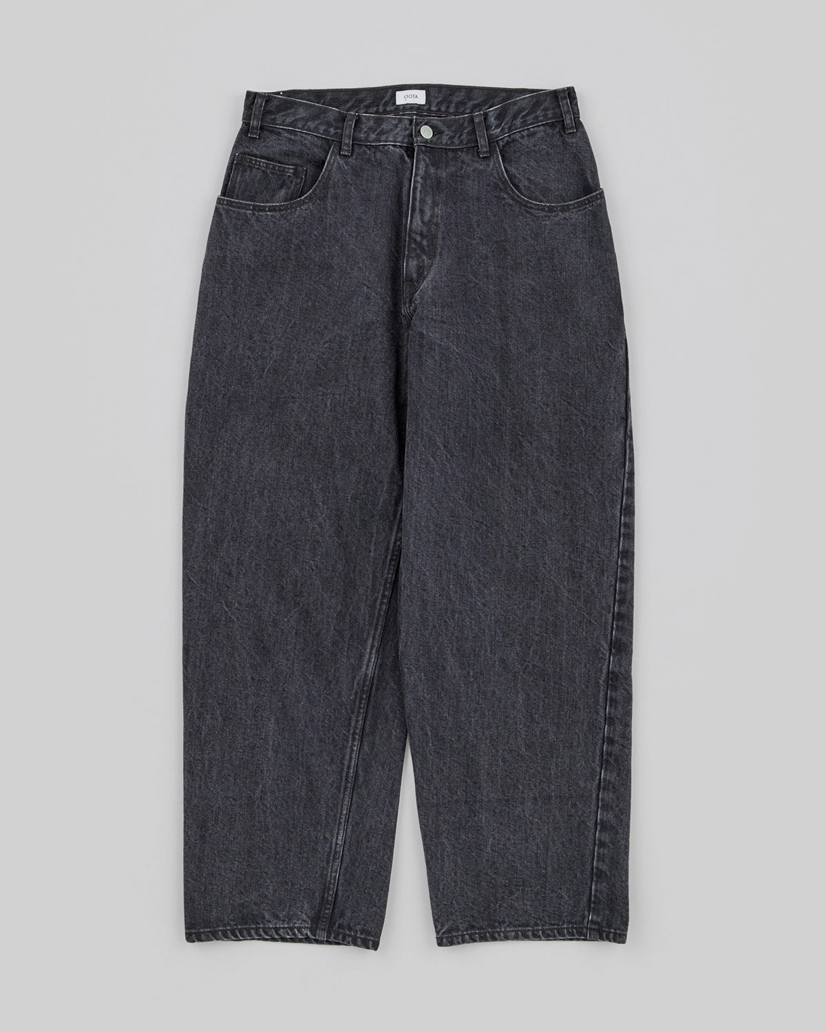 CIOTA の 13.5ozワイドバギーデニム (PTLM-27WBG-MBK)