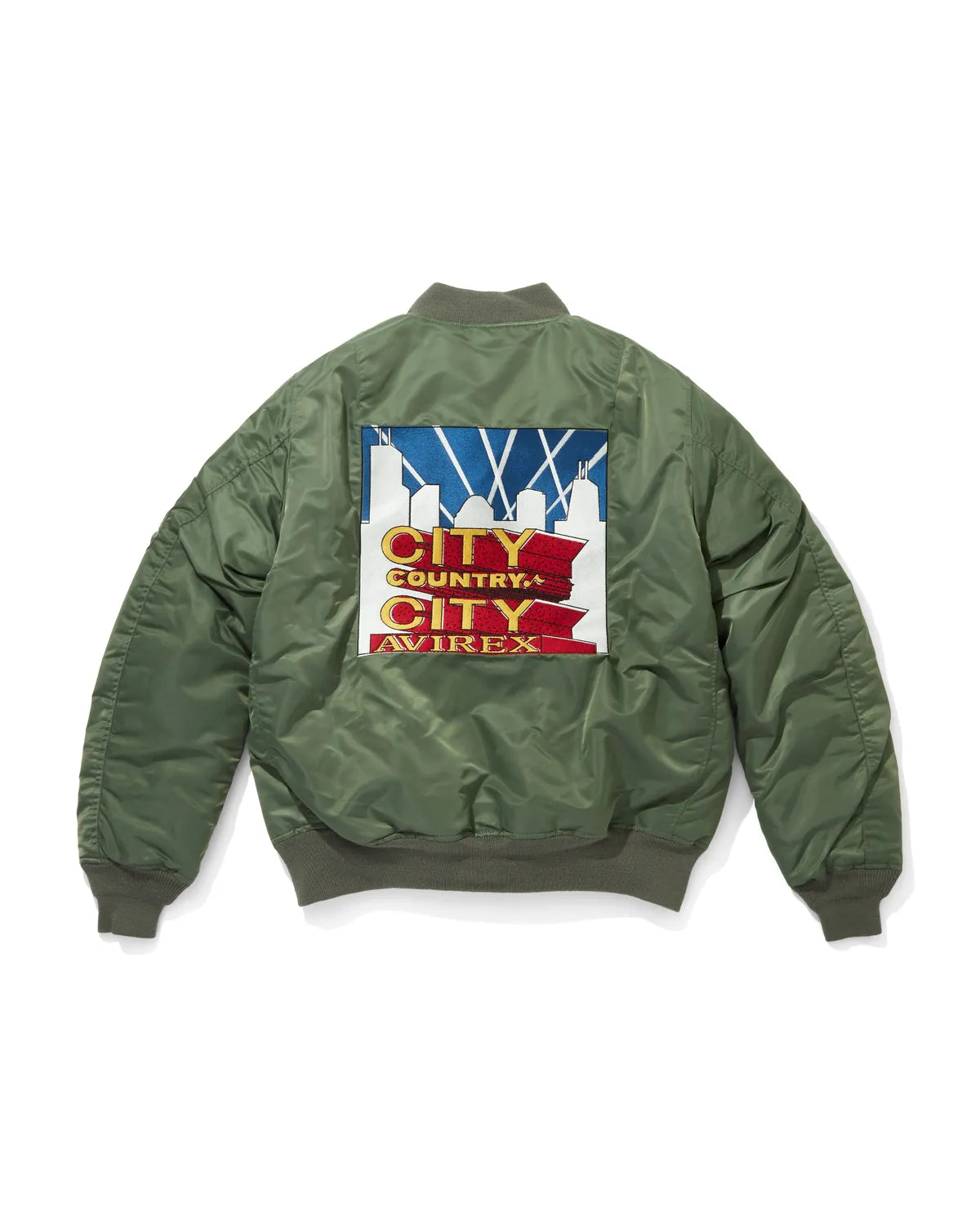 CITY COUNTRY CITY × AVIREX のAVIREX_MA-1 (CCC-253J005)