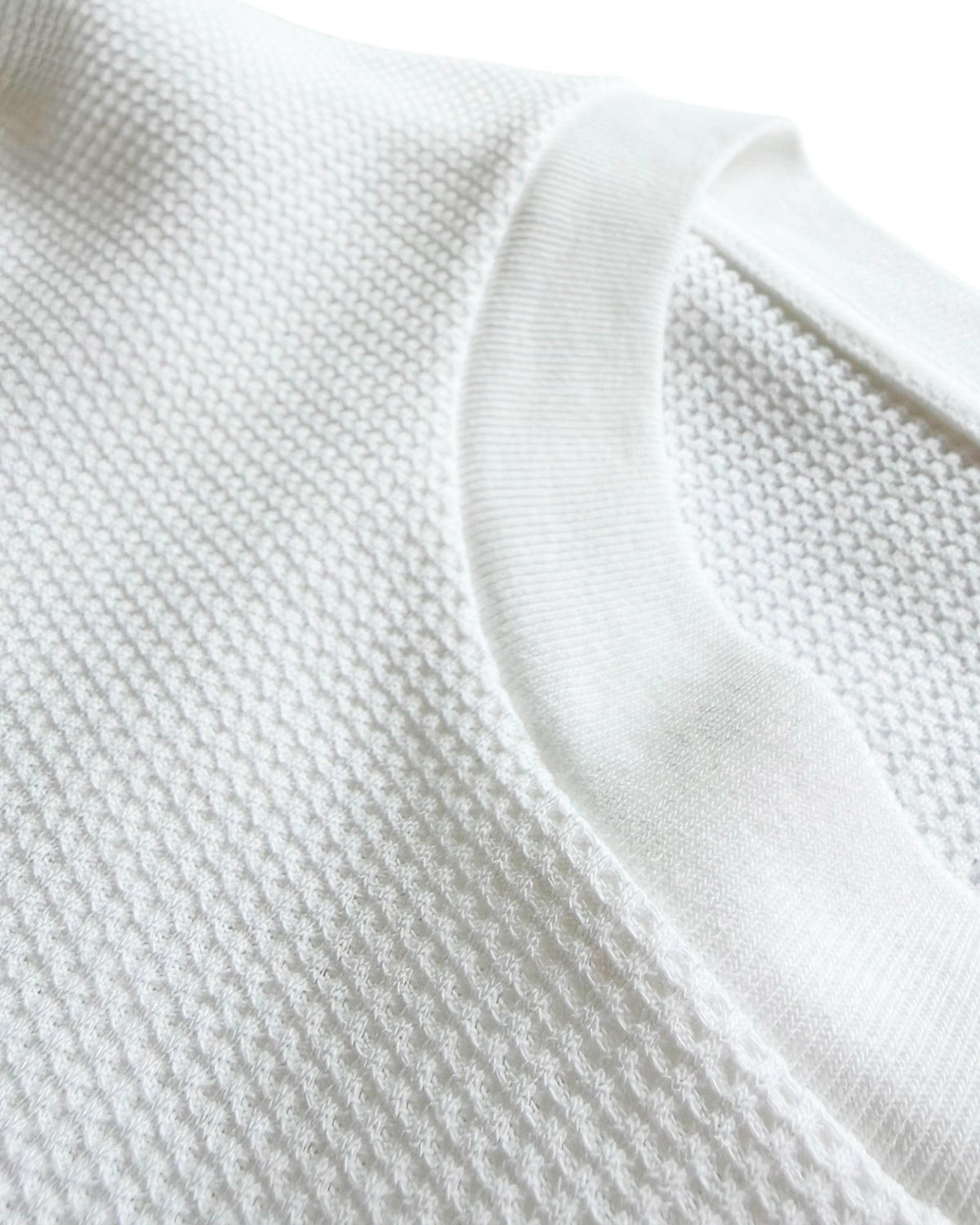 COMOLI / コットンワッフル 長袖Tシャツ (D01-05041)