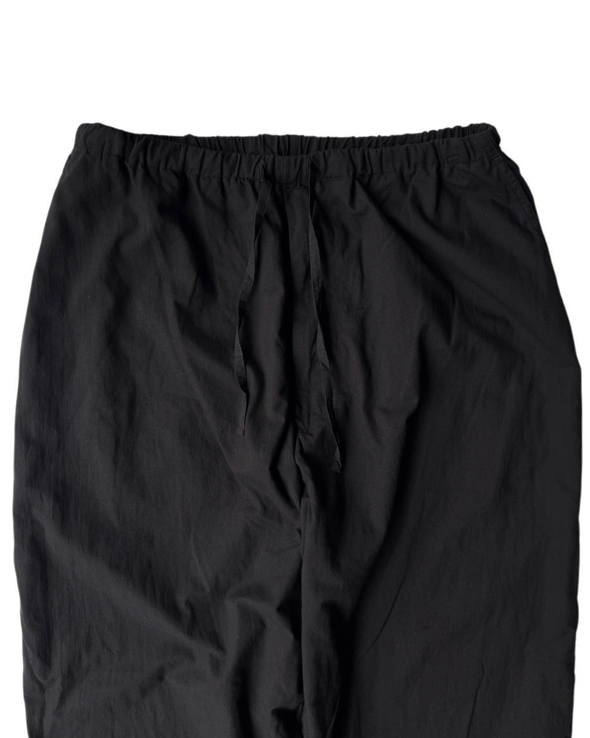 COMOLI / KHADIコットン ドローストリングパンツ (B01-03015)