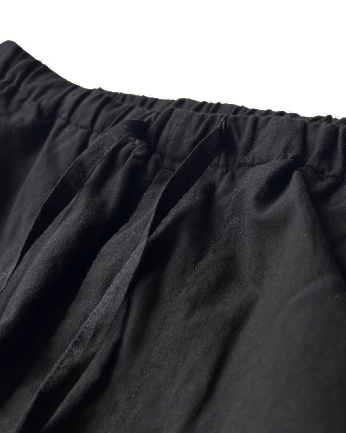 COMOLI / KHADIコットン ドローストリングパンツ (B01-03015)