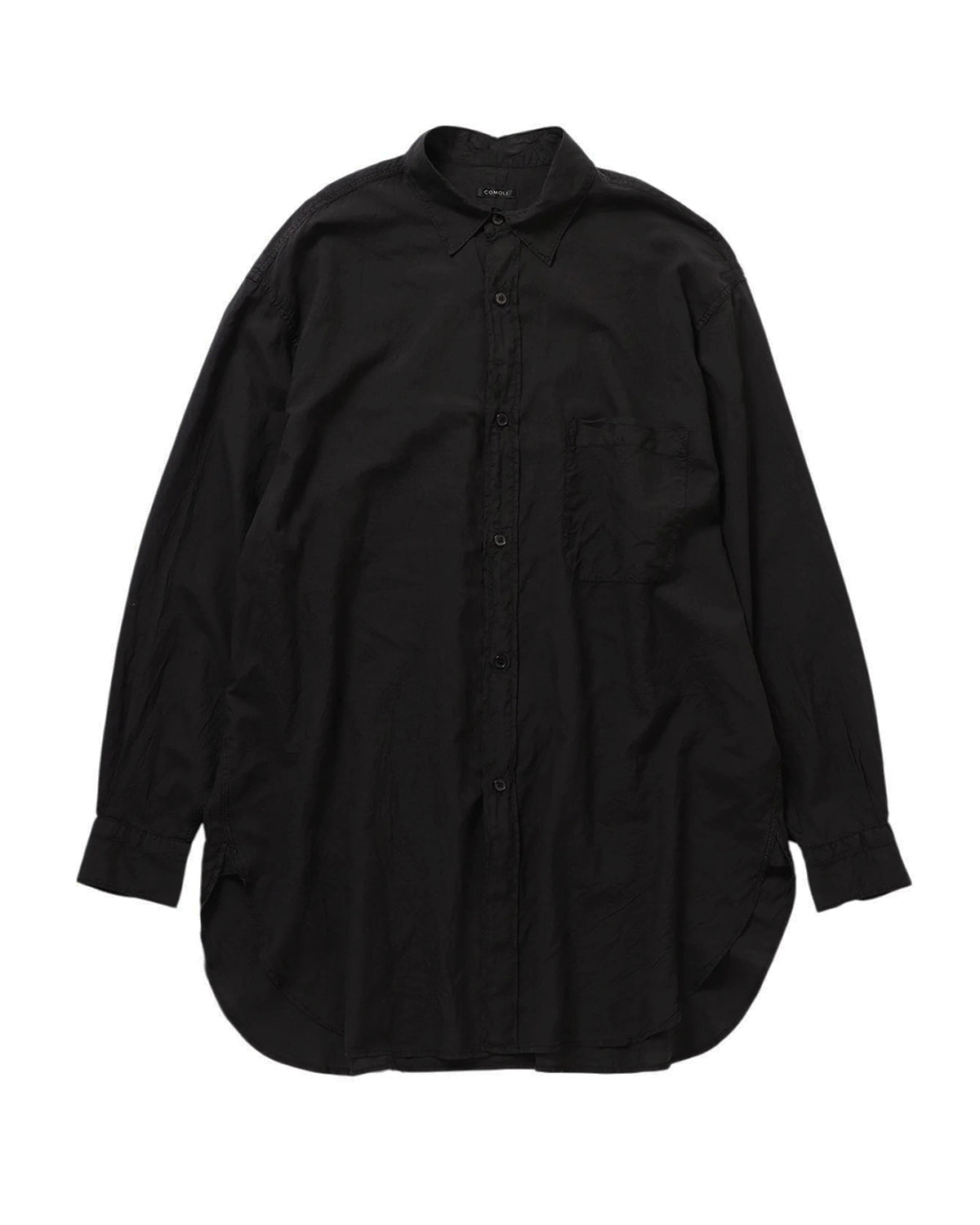 COMOLI の
シルク製品染シャツ (B01-02014)