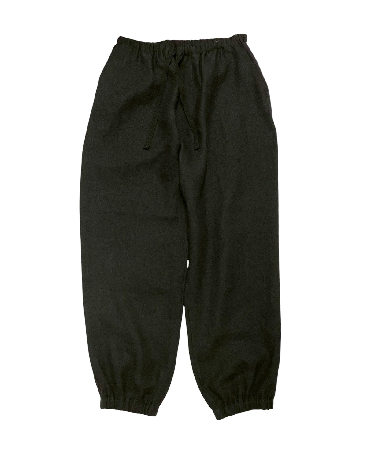COMOLI の カナパ ドローストリング パンツ (B01-03008)