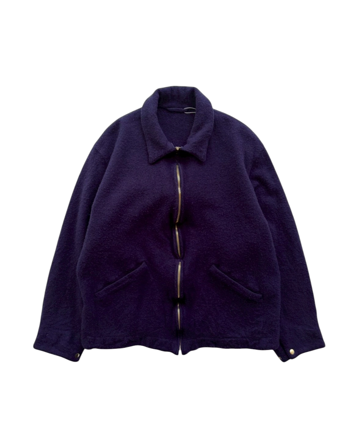 COMOLI(コモリ) / 縮絨ウール ジップショートジャケット | 公式通販