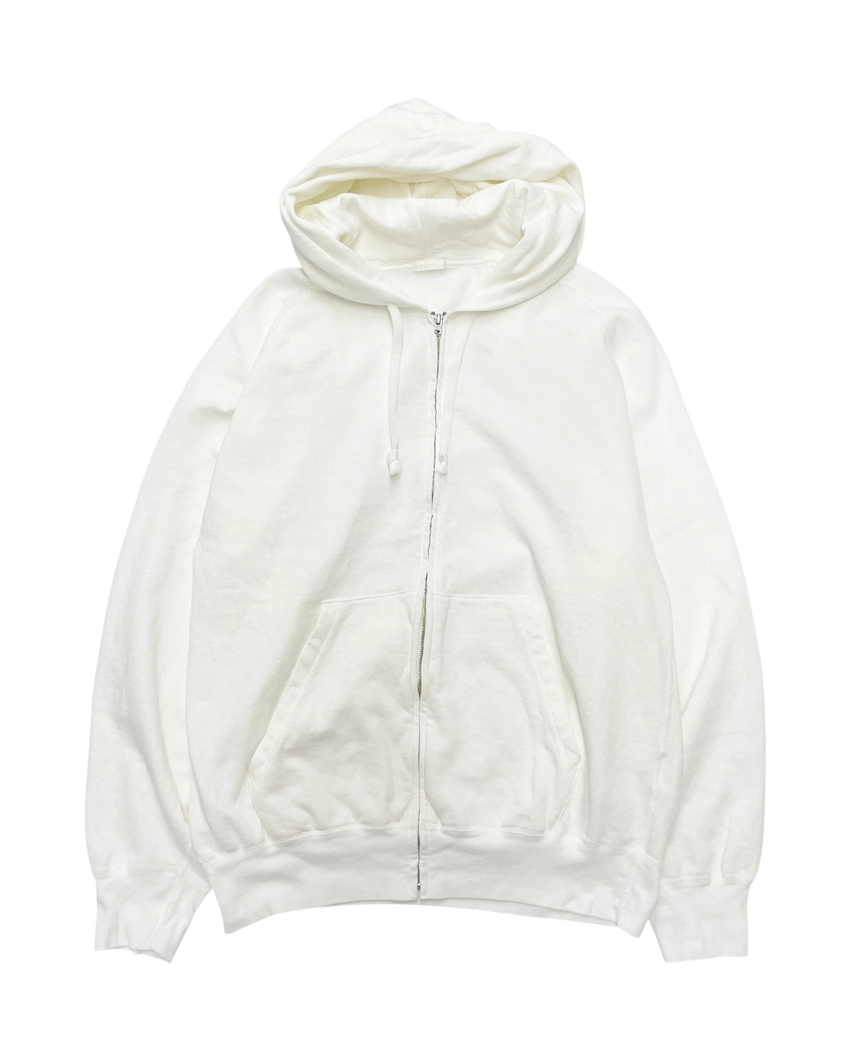 COMOLI の LW コットン裏毛 ジップパーカ (B01-05012)