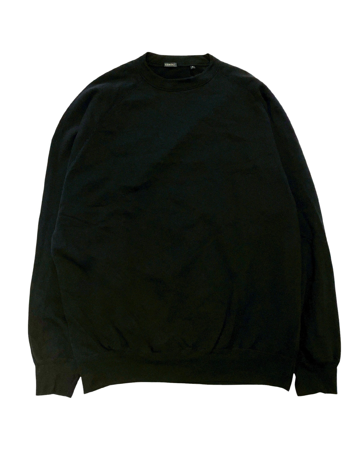 COMOLI の LW コットン裏毛 クルーネック (B01-05013)