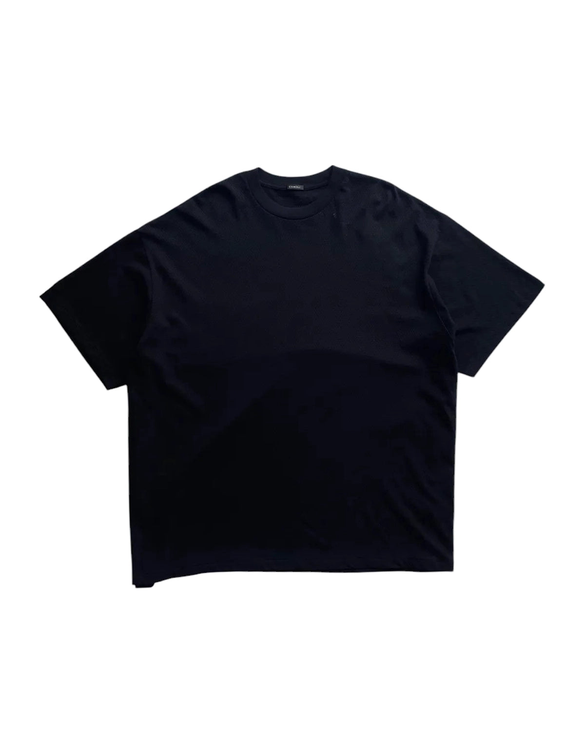 COMOLI の コットンメッシュ 半袖Tシャツ (B01-05036)