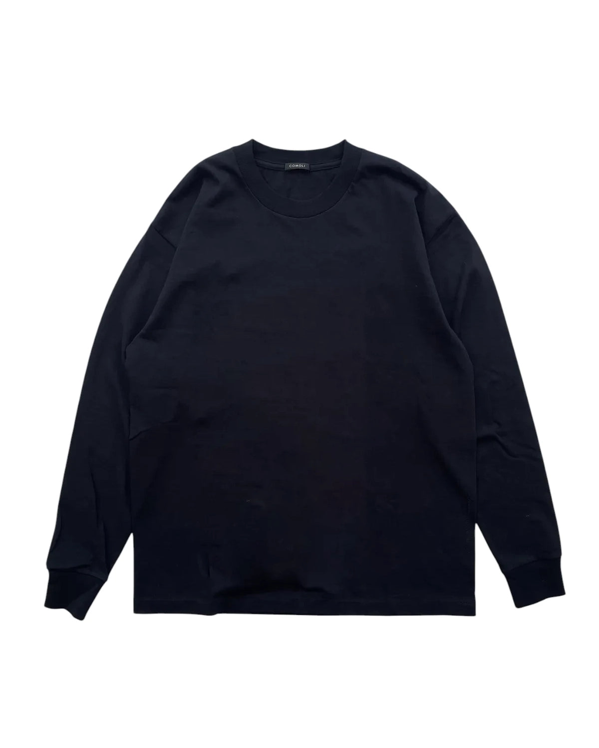 COMOLI の コットンジャージ 長袖Tシャツ (C03-05004)