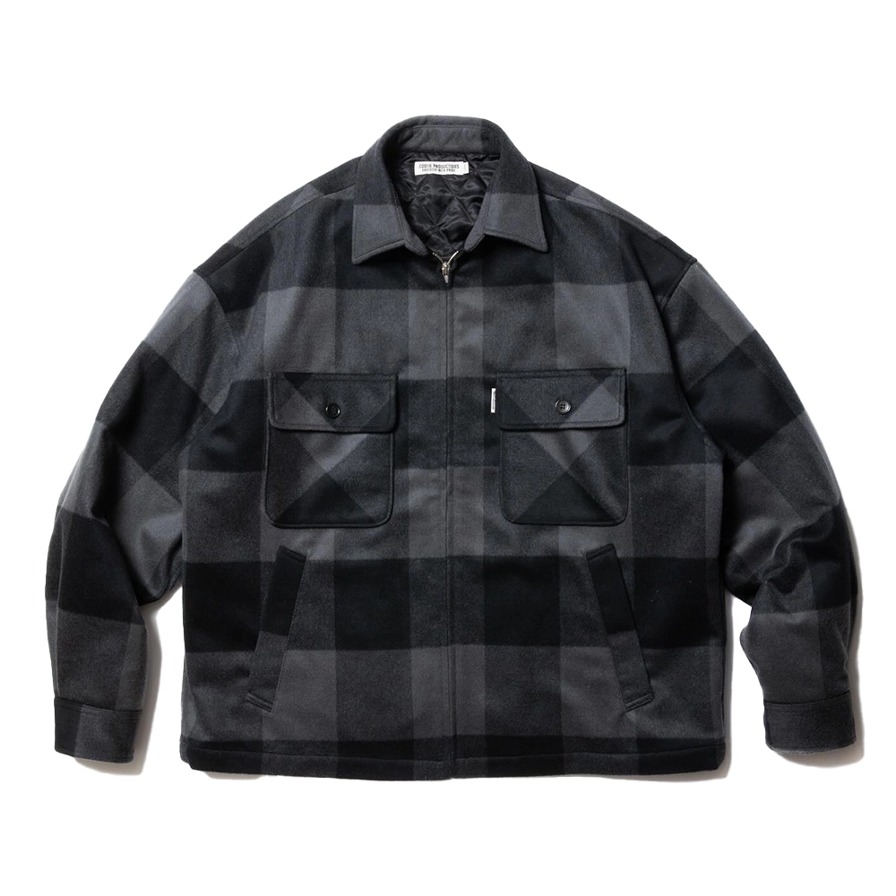 COOTIE PRODUCTIONS® のBuffalo Check Wool Zip Up CPO Jacket