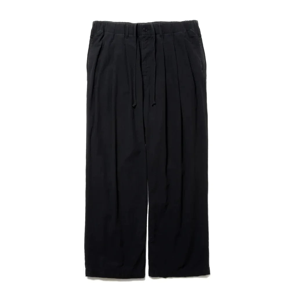 COOTIE PRODUCTIONS® の Hard Twist Yarn Twill 3 Tuck Wide Trousers