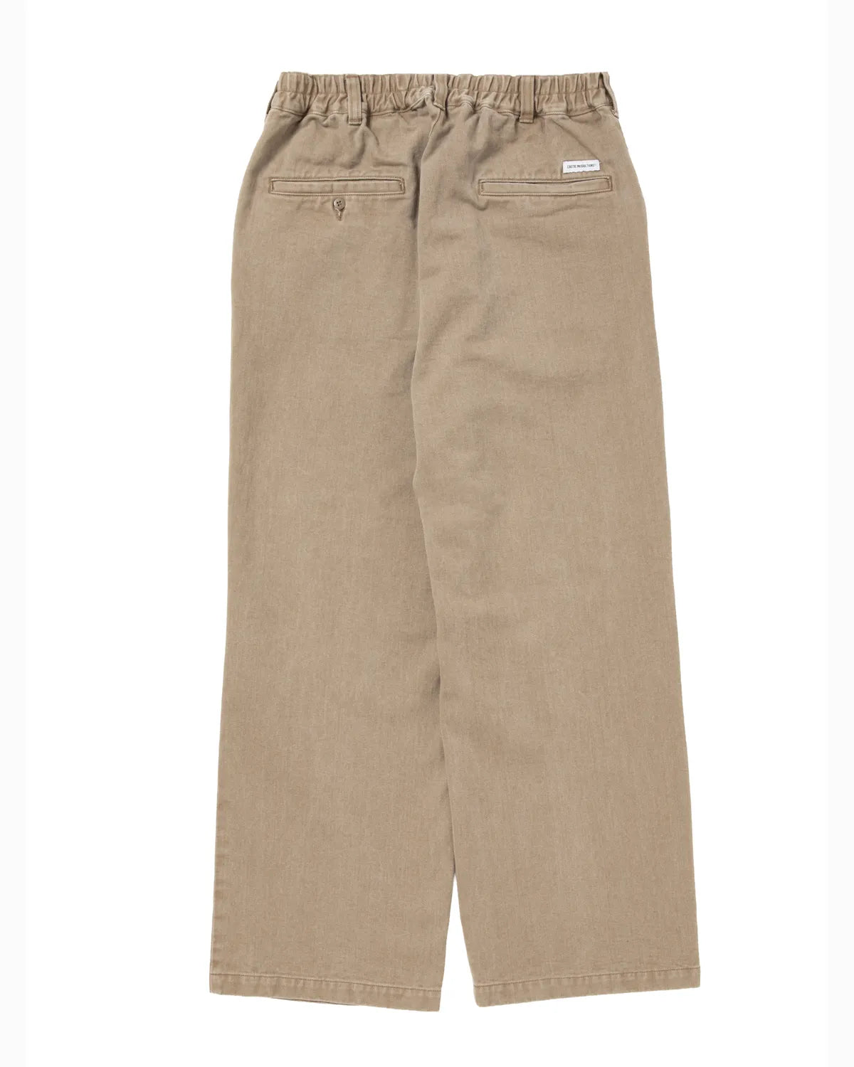 COOTIE PRODUCTIONS® / Color Denim Square Leg Easy Trousers (CTE-25A125)