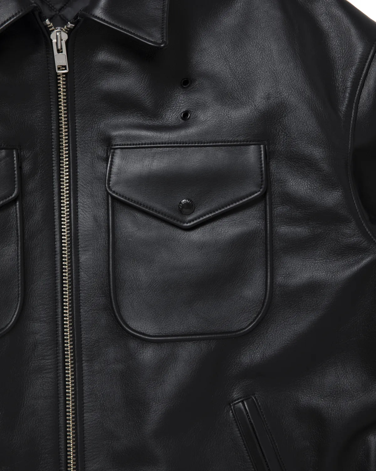 COOTIE PRODUCTIONS® / Leather Policeman Jacket (CTE-25A225)
