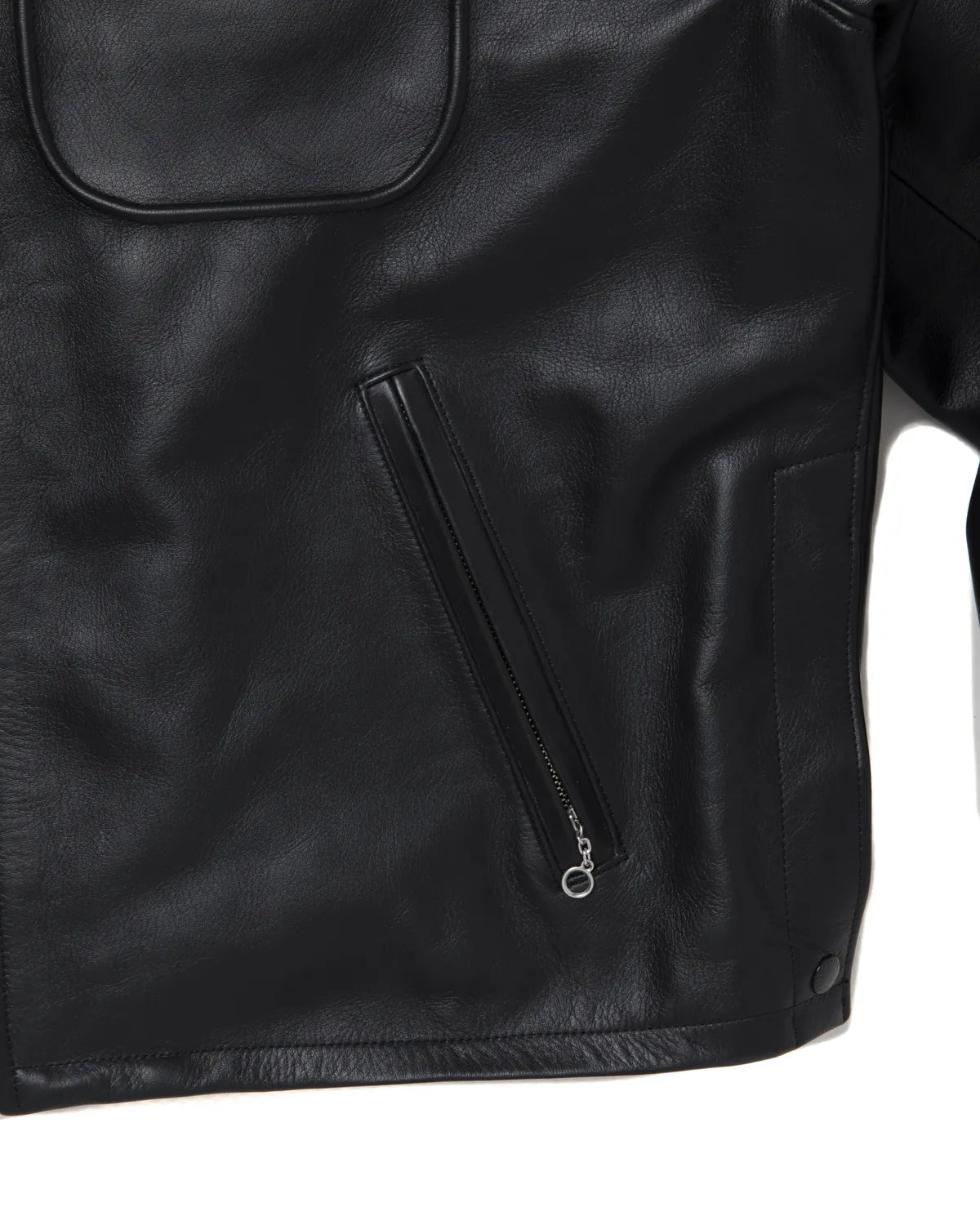 COOTIE PRODUCTIONS® / Leather Policeman Jacket (CTE-25A225)