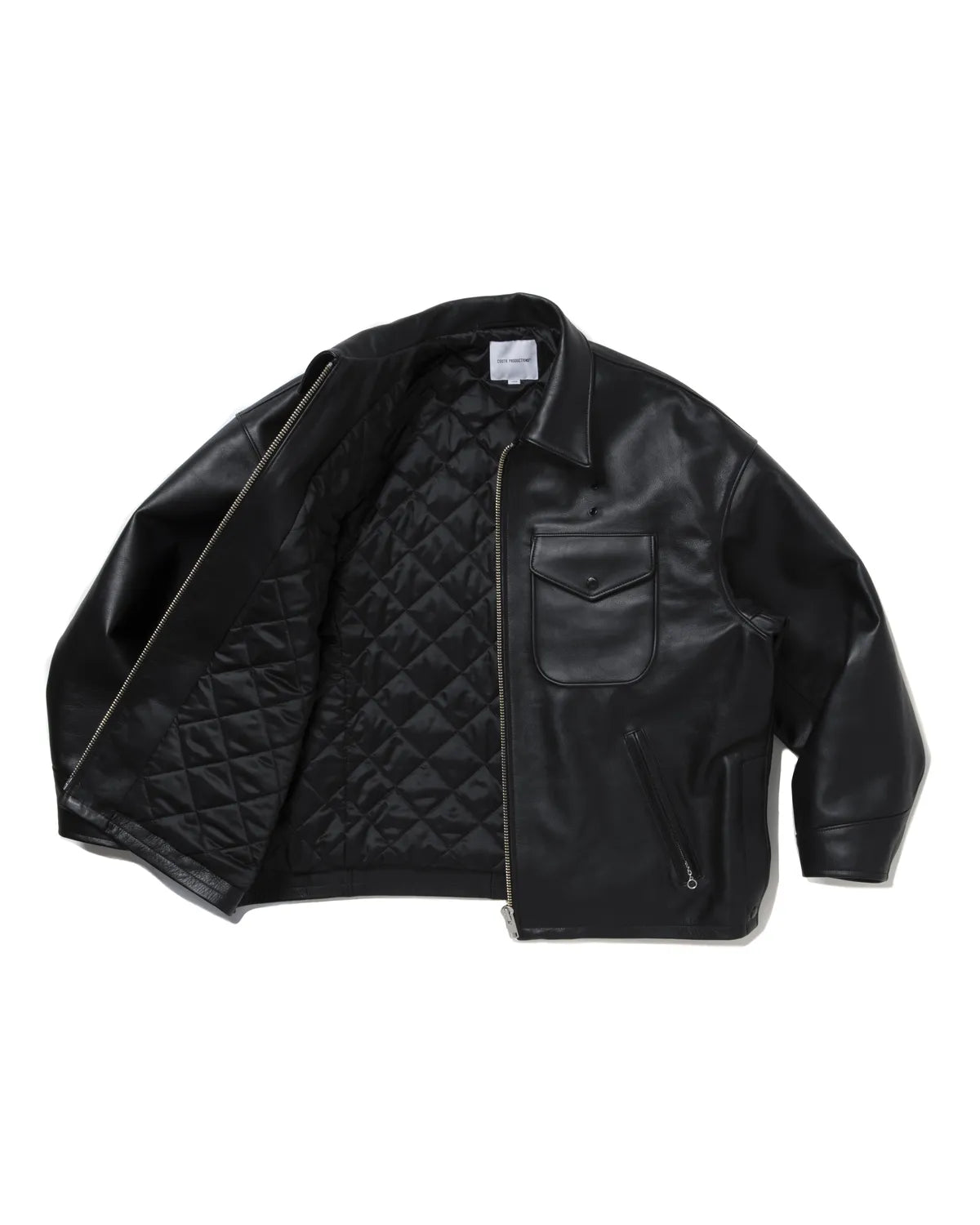 COOTIE PRODUCTIONS® / Leather Policeman Jacket (CTE-25A225)