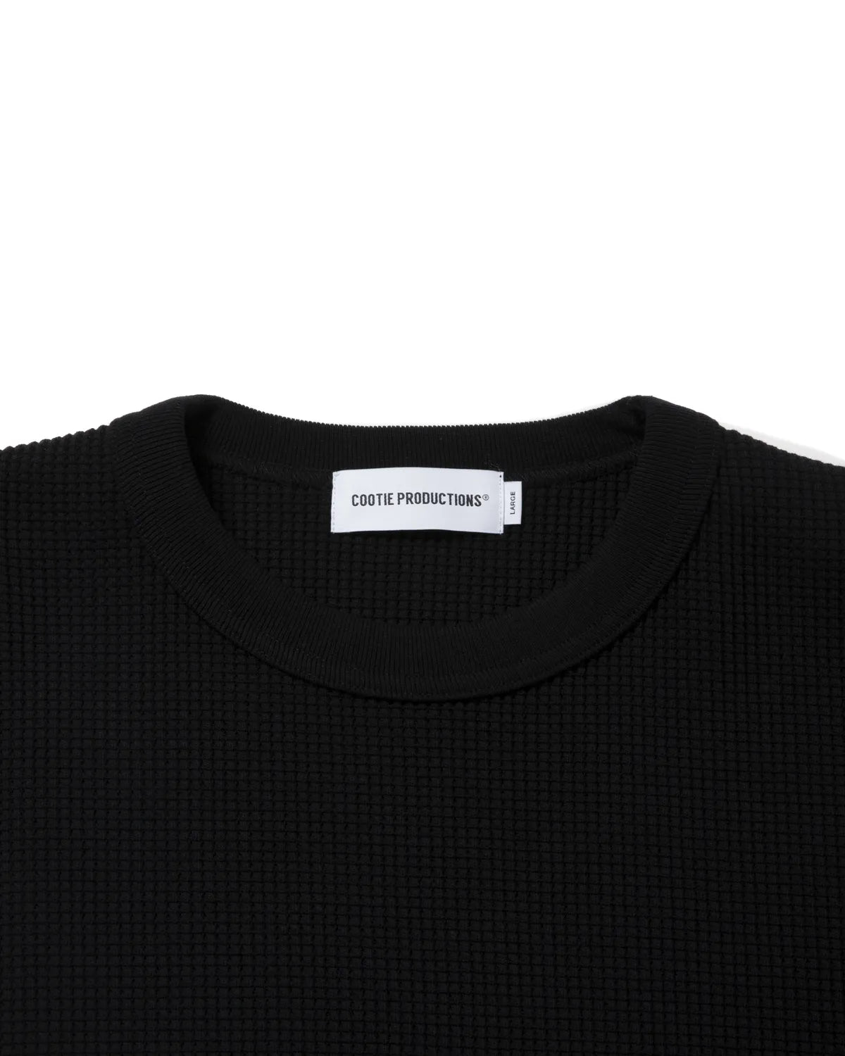 COOTIE PRODUCTIONS® / N/C Waffle Oversized L/S Tee (CTE-25A315)