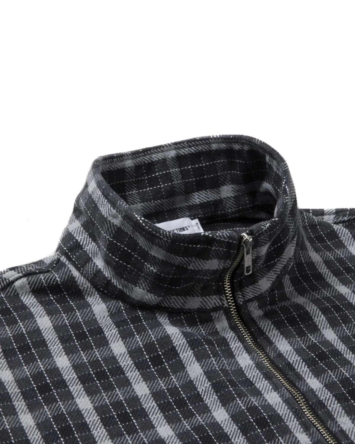 COOTIE PRODUCTIONS® / AD Processing Heavy Flannel Check Half Zip Pullover (CTE-25A408)