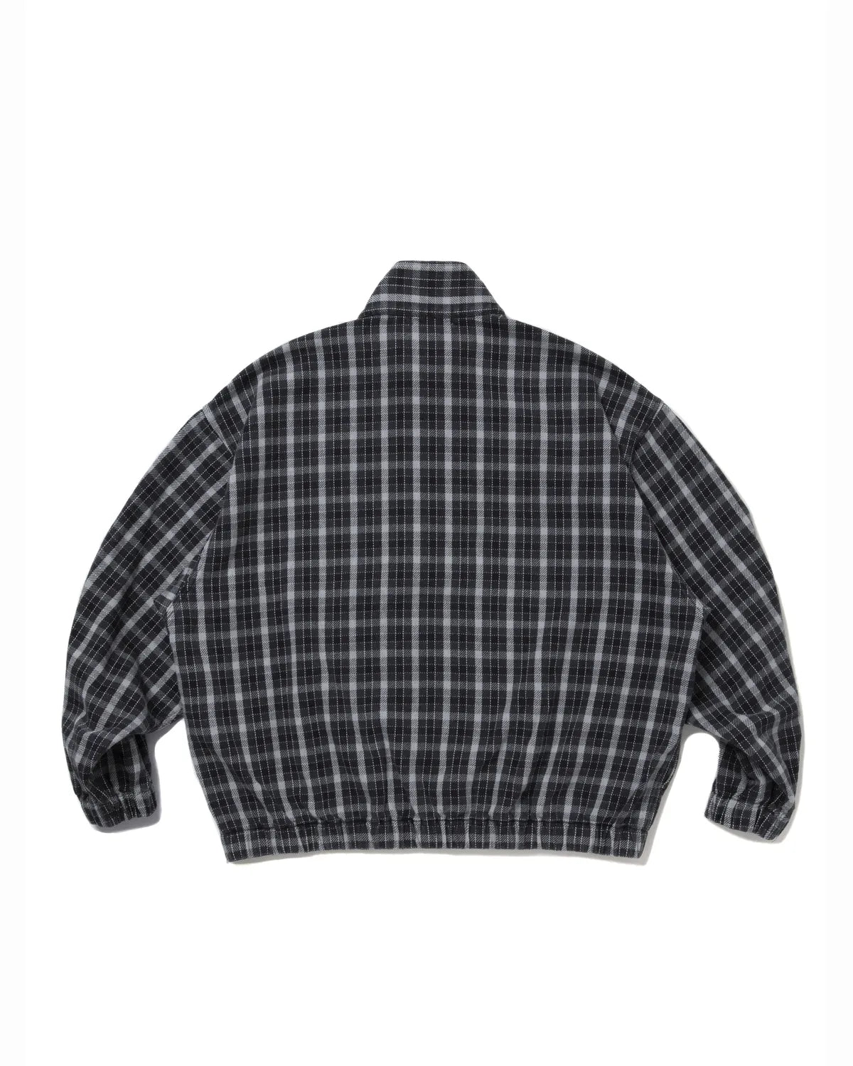 COOTIE PRODUCTIONS® / AD Processing Heavy Flannel Check Half Zip Pullover (CTE-25A408)