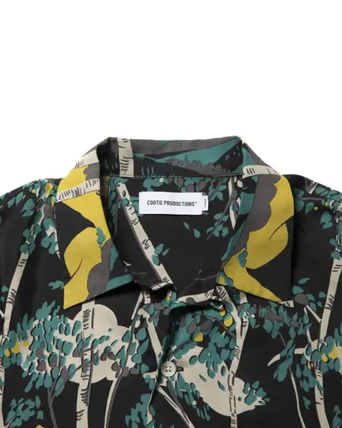 COOTIE PRODUCTIONS® / Rayon Open Collar S/S Shirts (CTE-25S413)