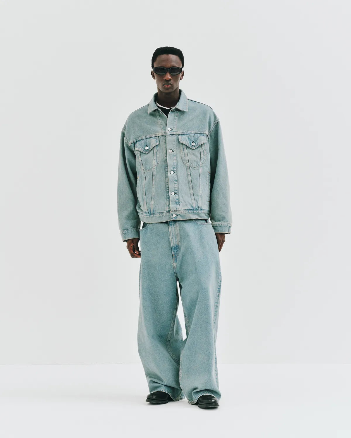 COOTIE PRODUCTIONS / 12.5oz Denim 5 Pocket Extra Baggy Pants (CTE-26A104)
