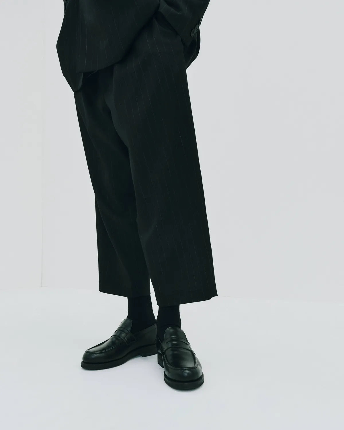 COOTIE PRODUCTIONS / Wool Gabardine Ankle Cut Easy Trousers (CTE-26A107)