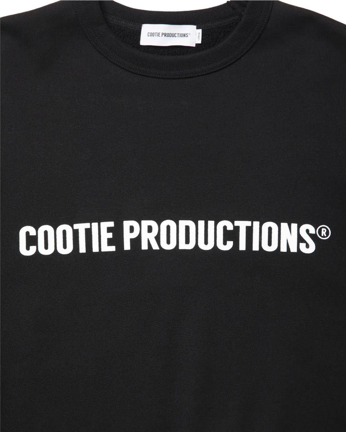 COOTIE PRODUCTIONS / Plain Sweat Crew - LOGO (CTE-26A308)