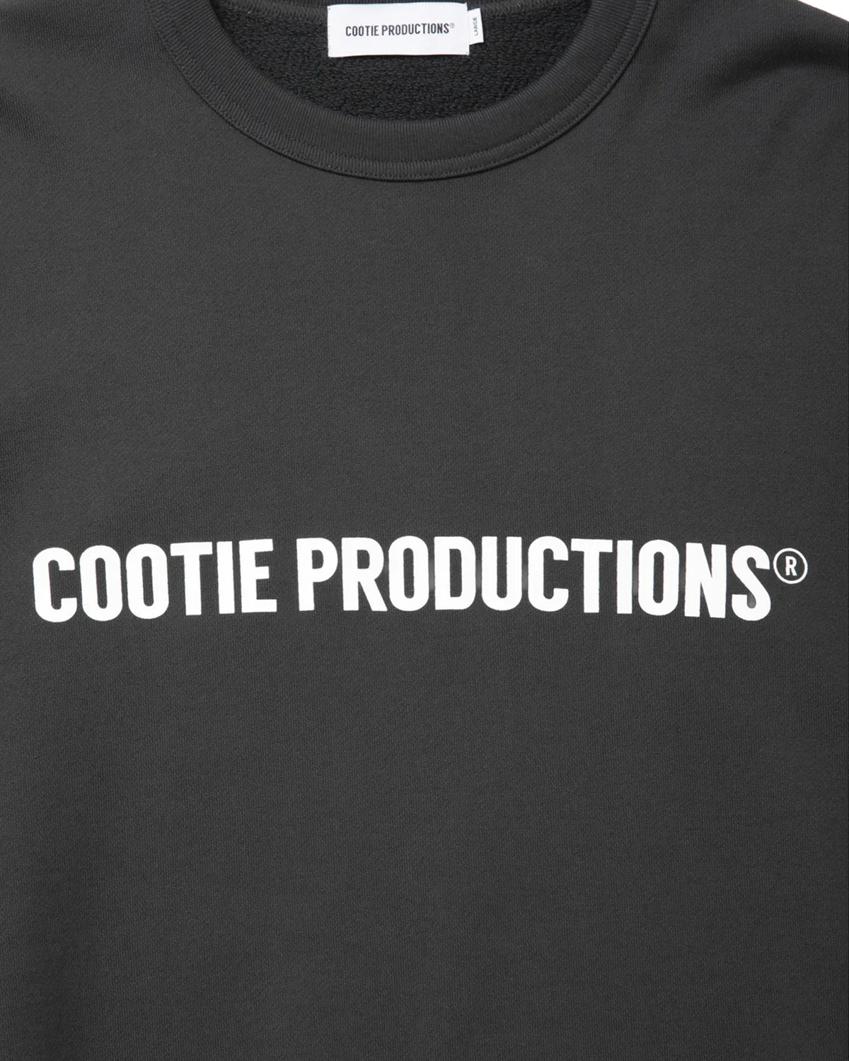 COOTIE PRODUCTIONS / Plain Sweat Crew - LOGO (CTE-26A308)