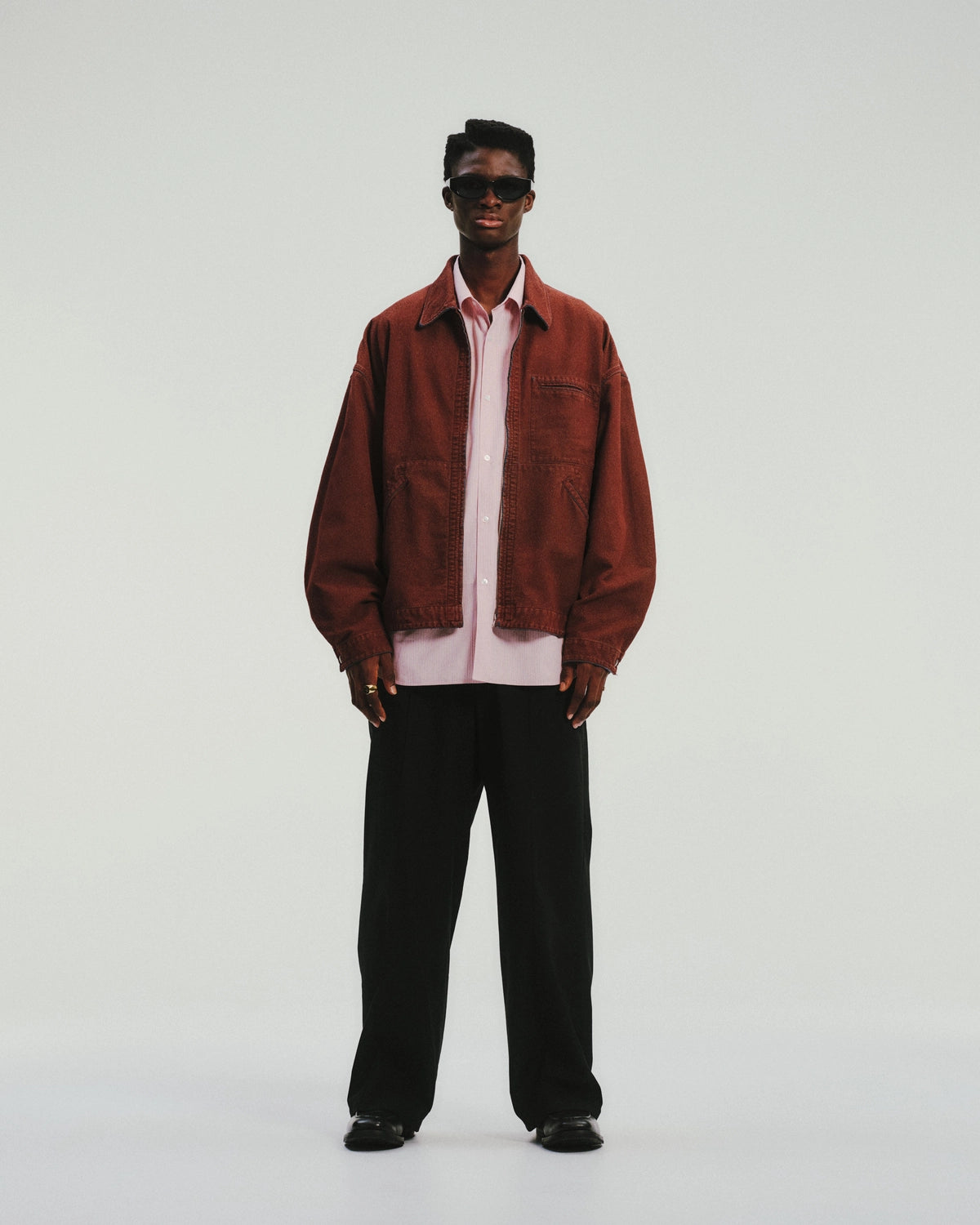 COOTIE PRODUCTIONS® / Grainy Denim Work Jacket (CTE-26S207)