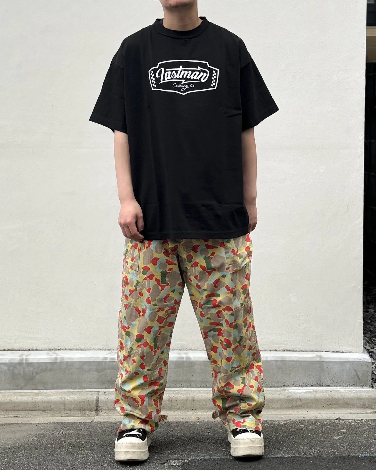 LASTMAN / PRINTED TEE SHIRTS "LM CLOTHING" (261LM-CT08)