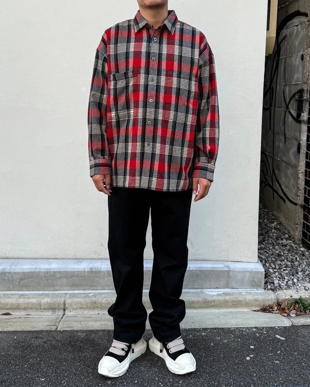 LASTMAN / Classic Wool Shirt (LM-A26-0000-031)