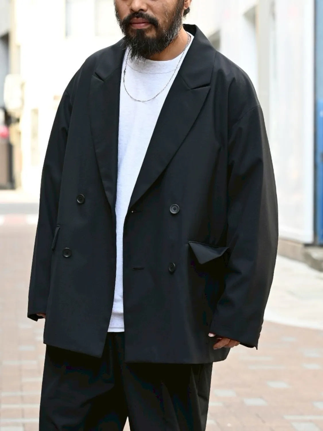 COOTIE PRODUCTIONS® / T/W Saxony Double Breasted Jacket (CTE-25A203)