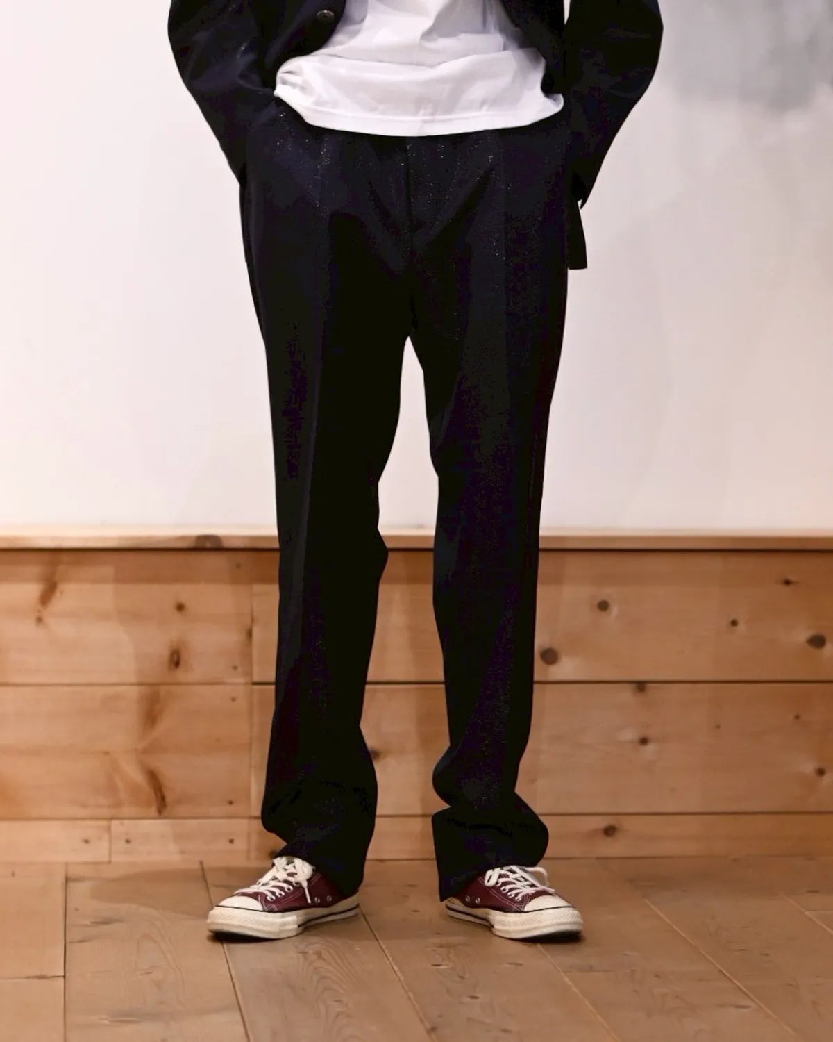 WACKO MARIA × DORMEUIL / GLITTER SINGLE BREASTED JACKET -TYPE5- & GLITTER PLEATED TROUSERS -TYPE-2- (WMGP-WMO-SU05)