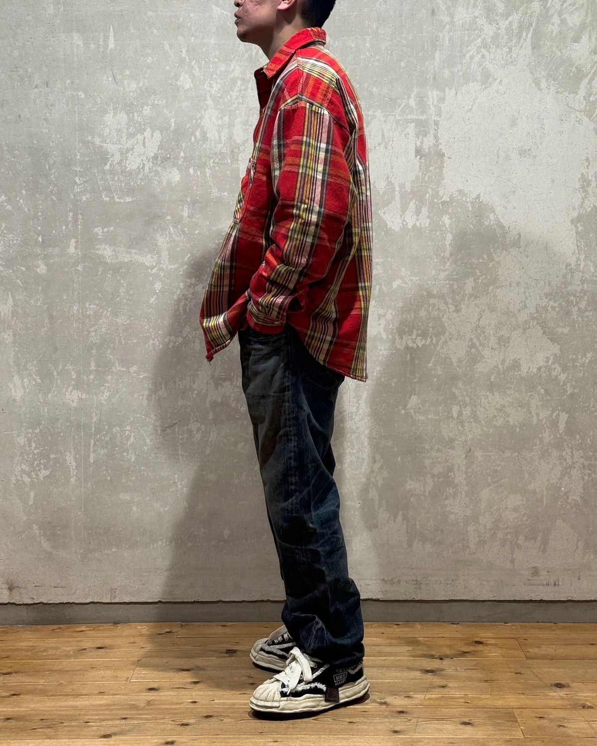 ©︎SAINT Mxxxxxx / FLANNEL SHIRT / CHECK (SM-HR1-0000-042)