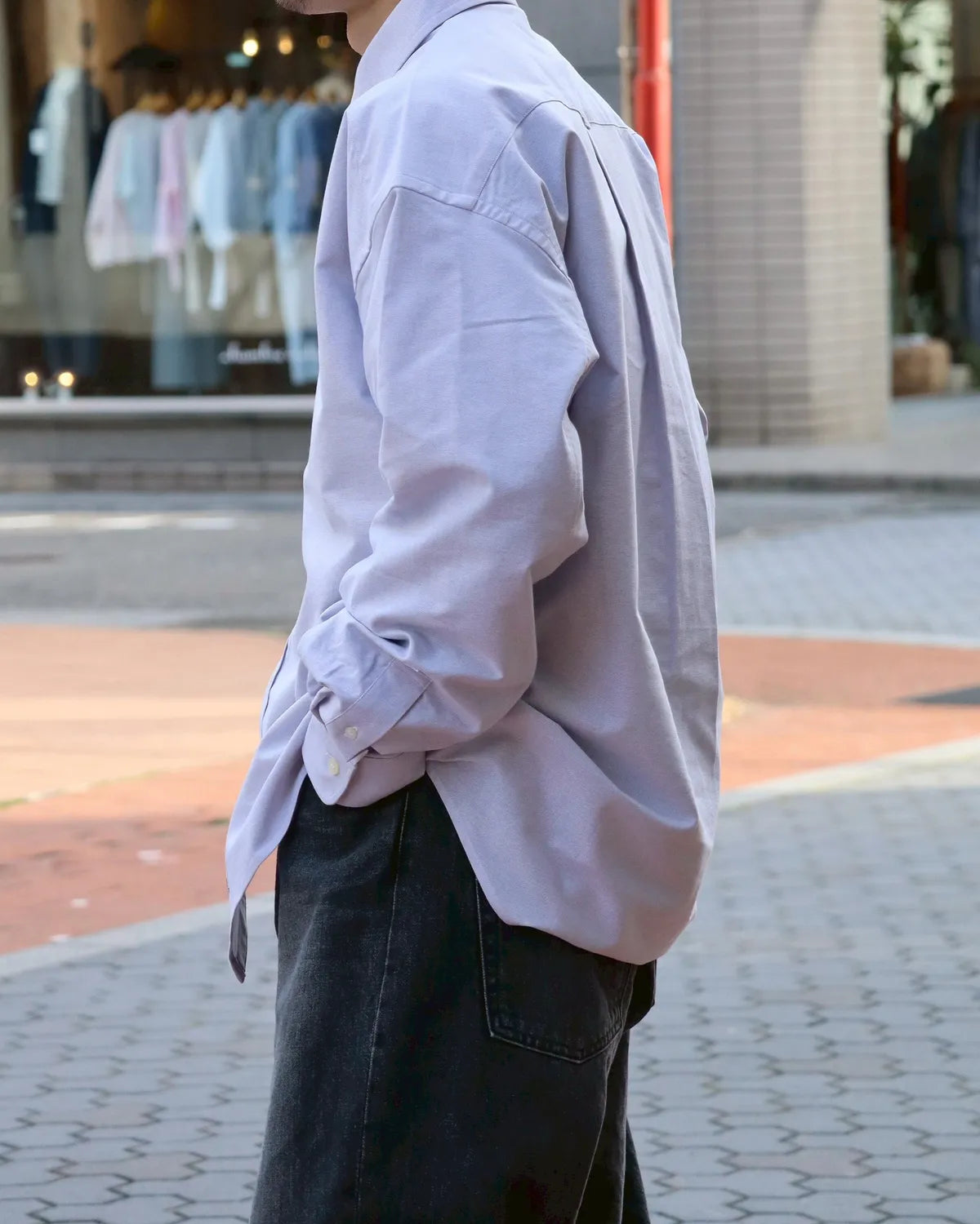 DESCENDANT / KENNEDY'S OXFORD LS SHIRT (261CPDS-SHM01)