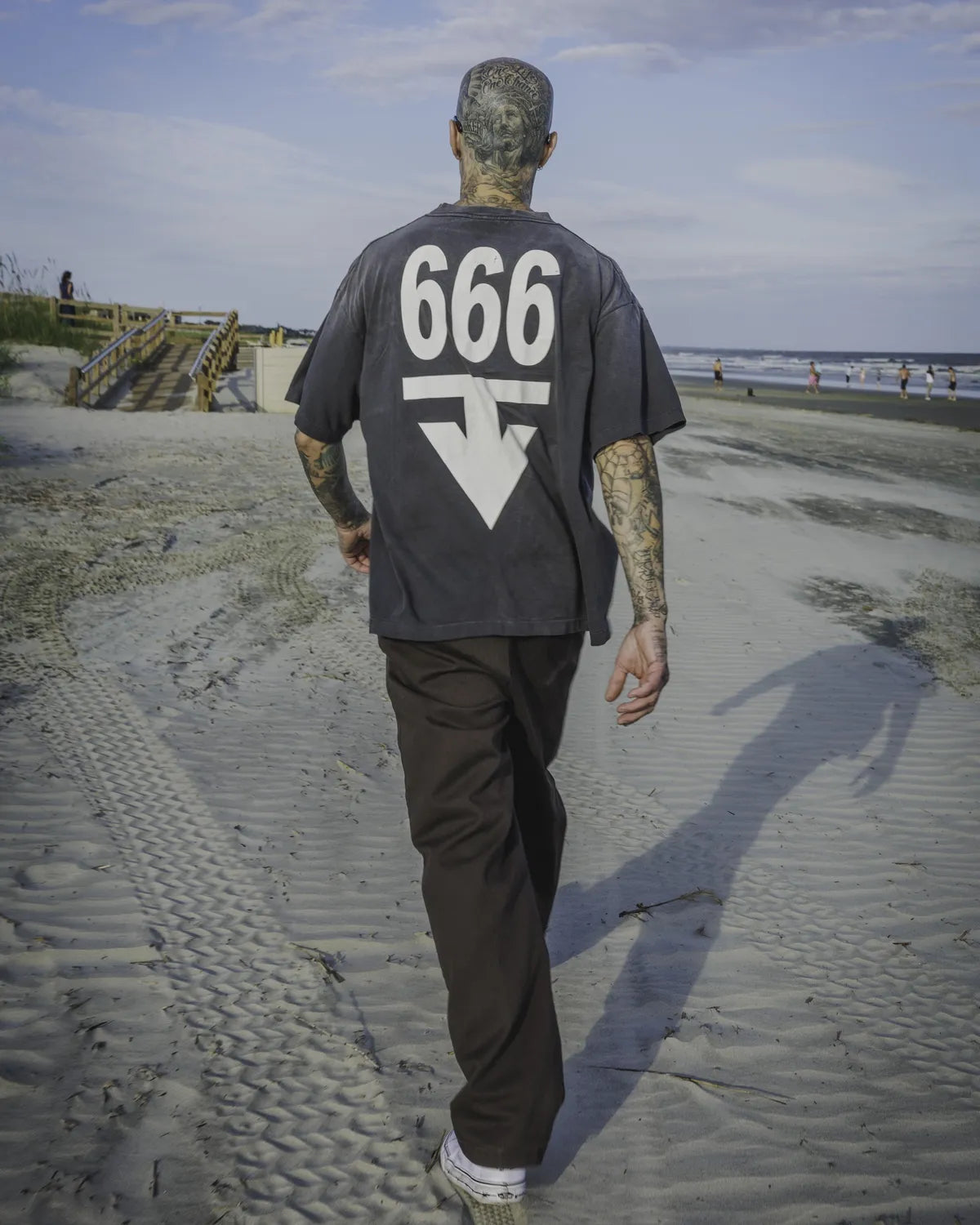 ©︎SAINT Mxxxxxx × BABYLON / BBLN_SS TEE_SAINT BABYLON (SM-HR1-0000-C47)