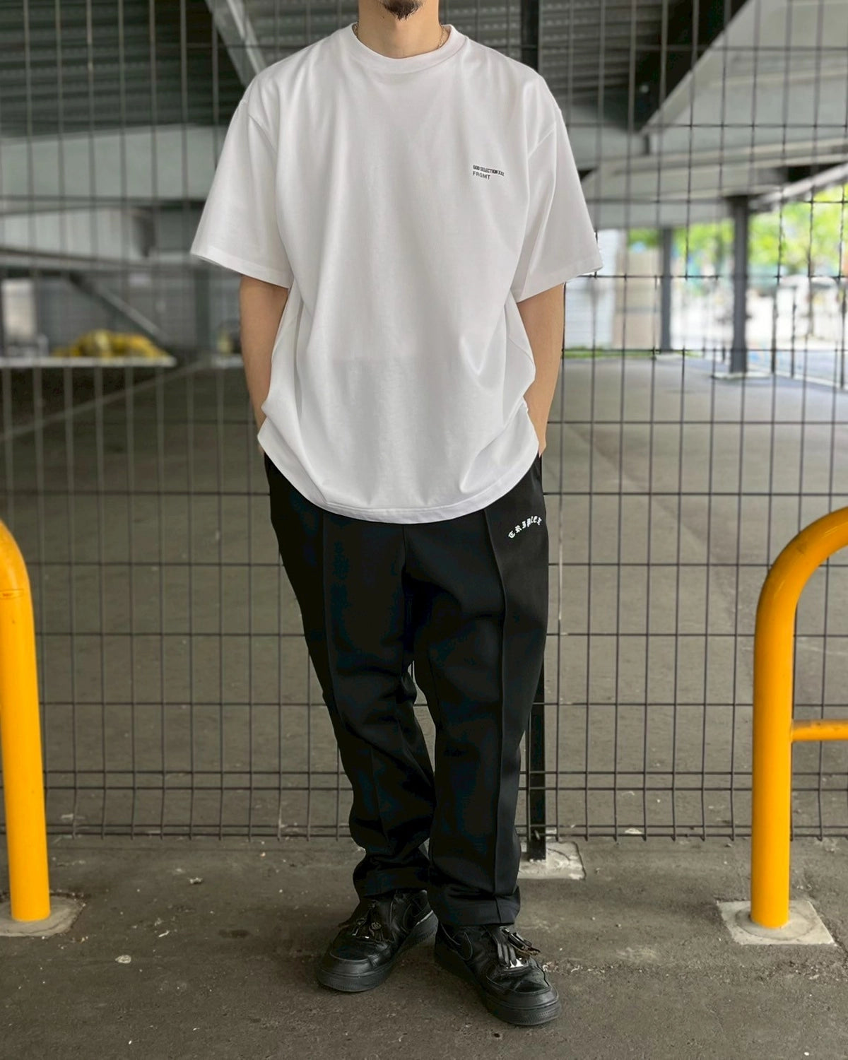 GOD SELECTION XXX × FRAGMENT / T-SHIRT (GX-S25-12FST-02)