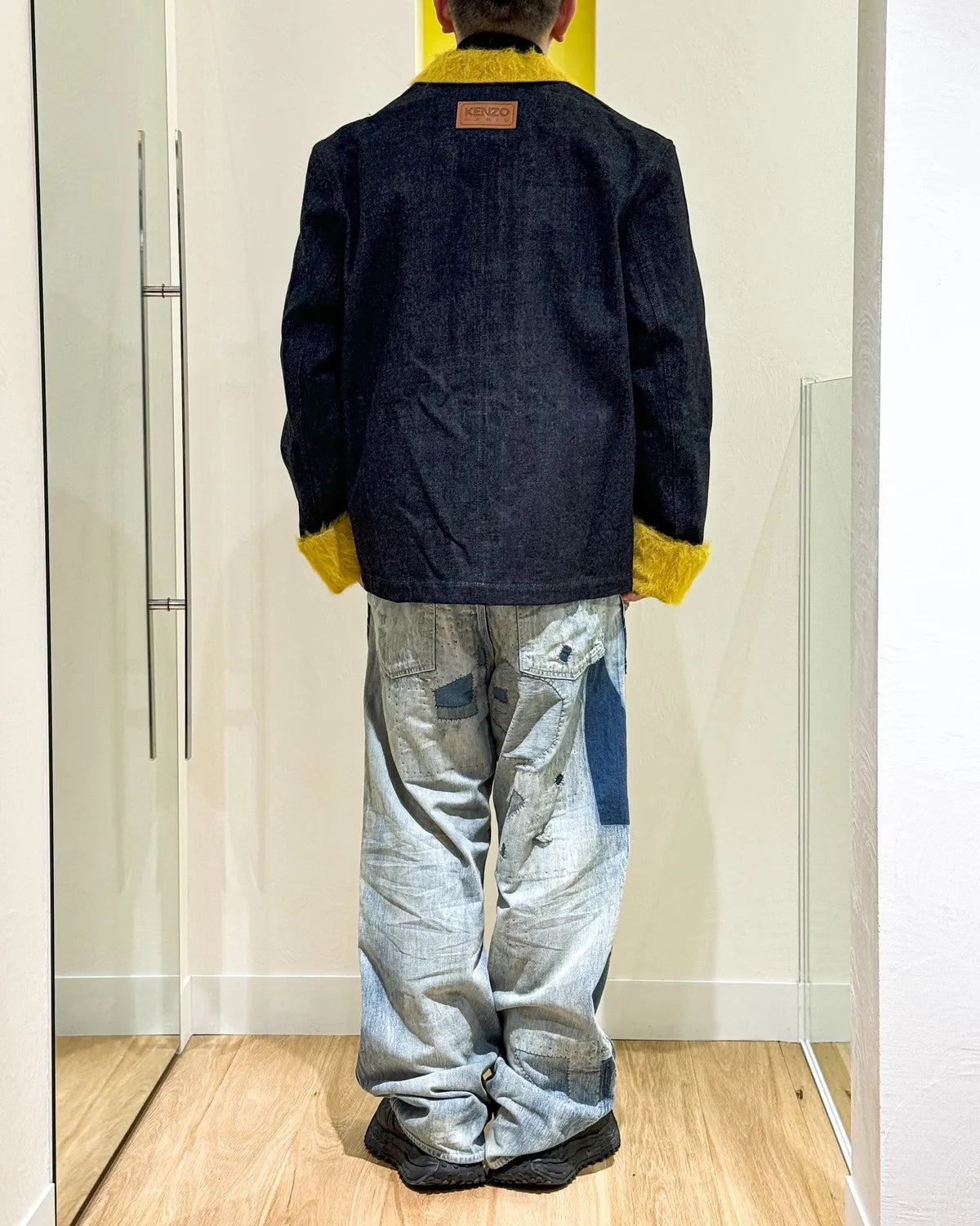 KENZO / ファー テーラード ジャケット (FF65DV2016Q1)