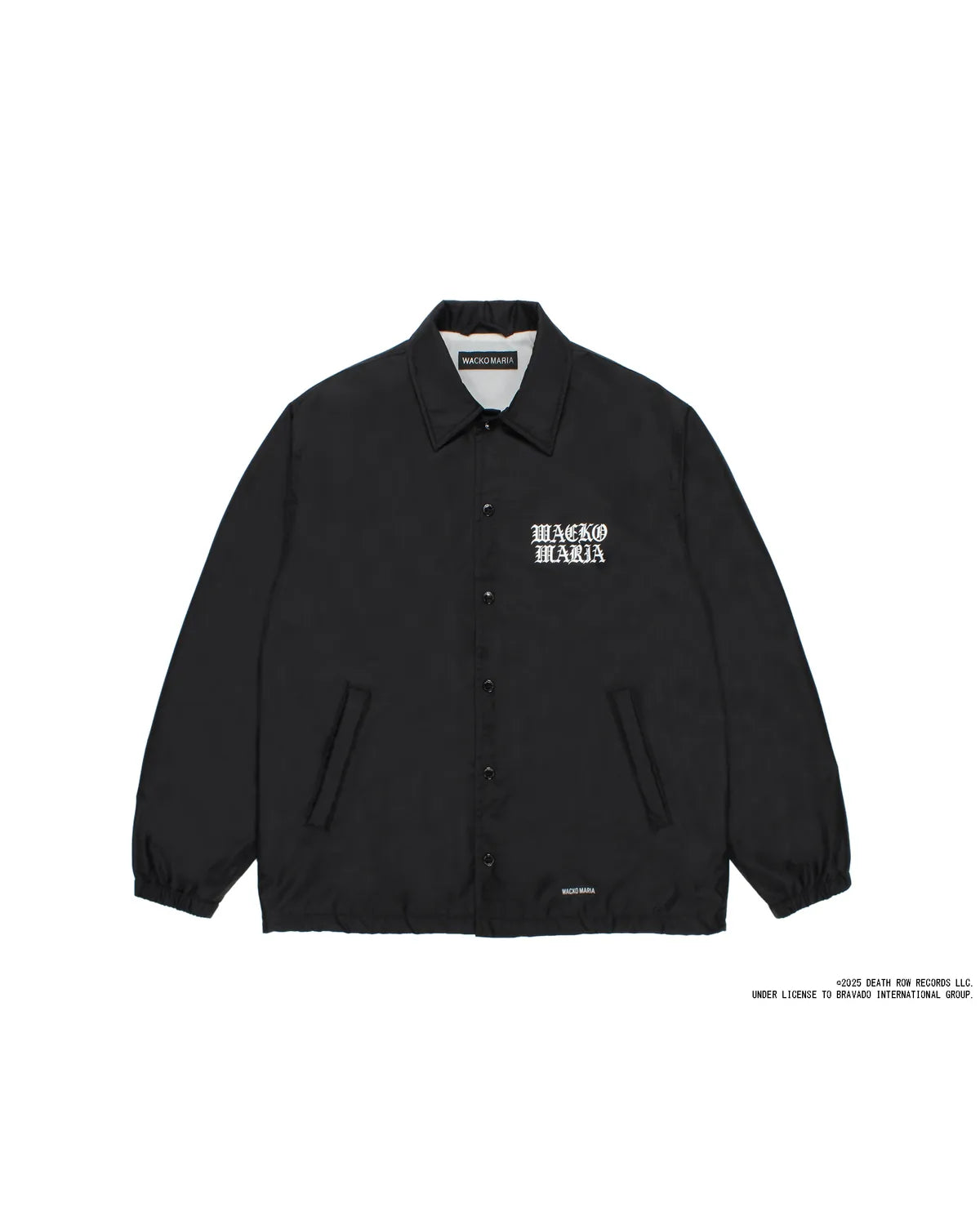 WACKO MARIA × DEATH ROW RECORDS / COACH JACKET (DEATHROW-WM-BL01)