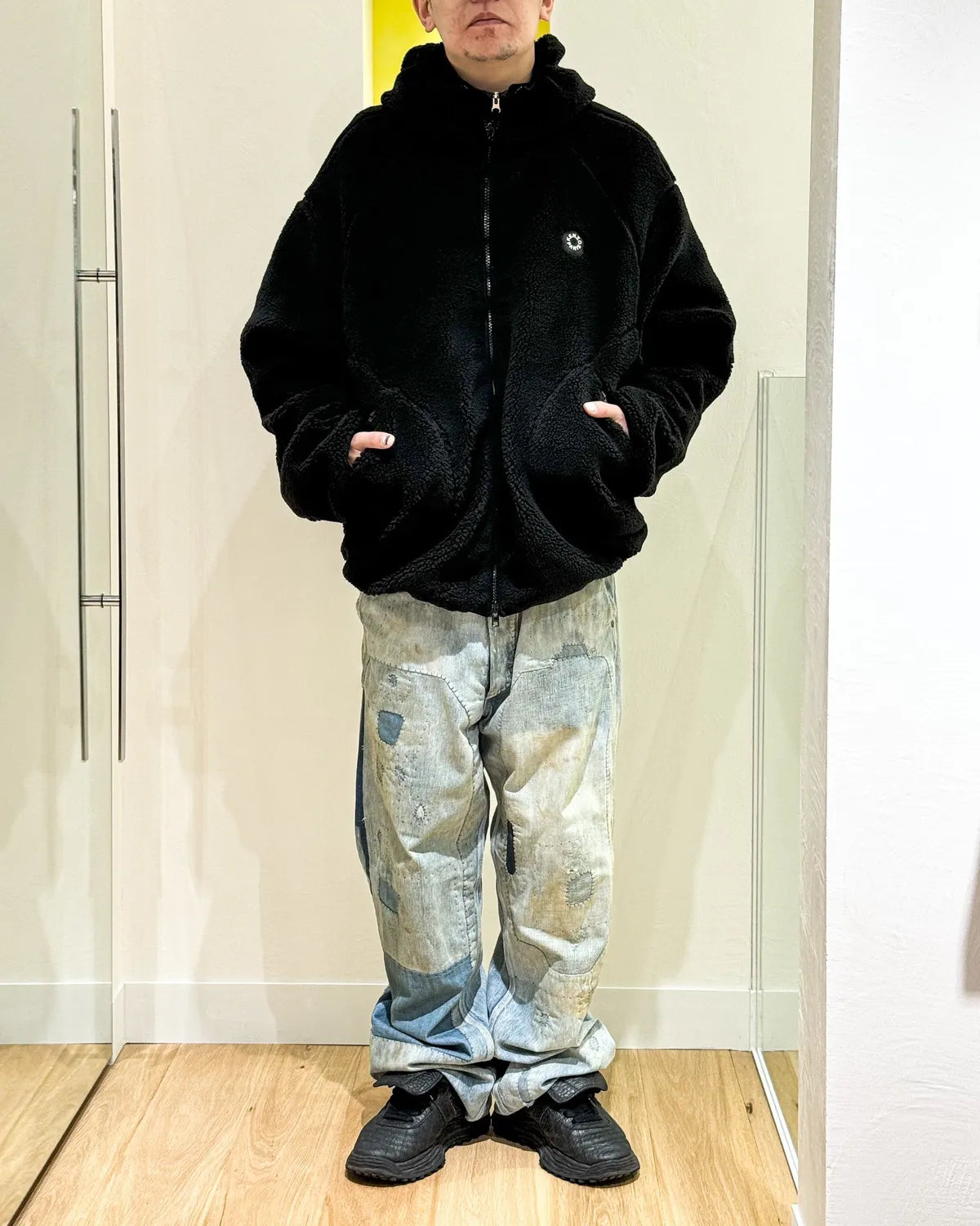 KENZO / 'Boke Flower 2.0' ポーラー フリース ブルゾン (FF65BL5504FP)