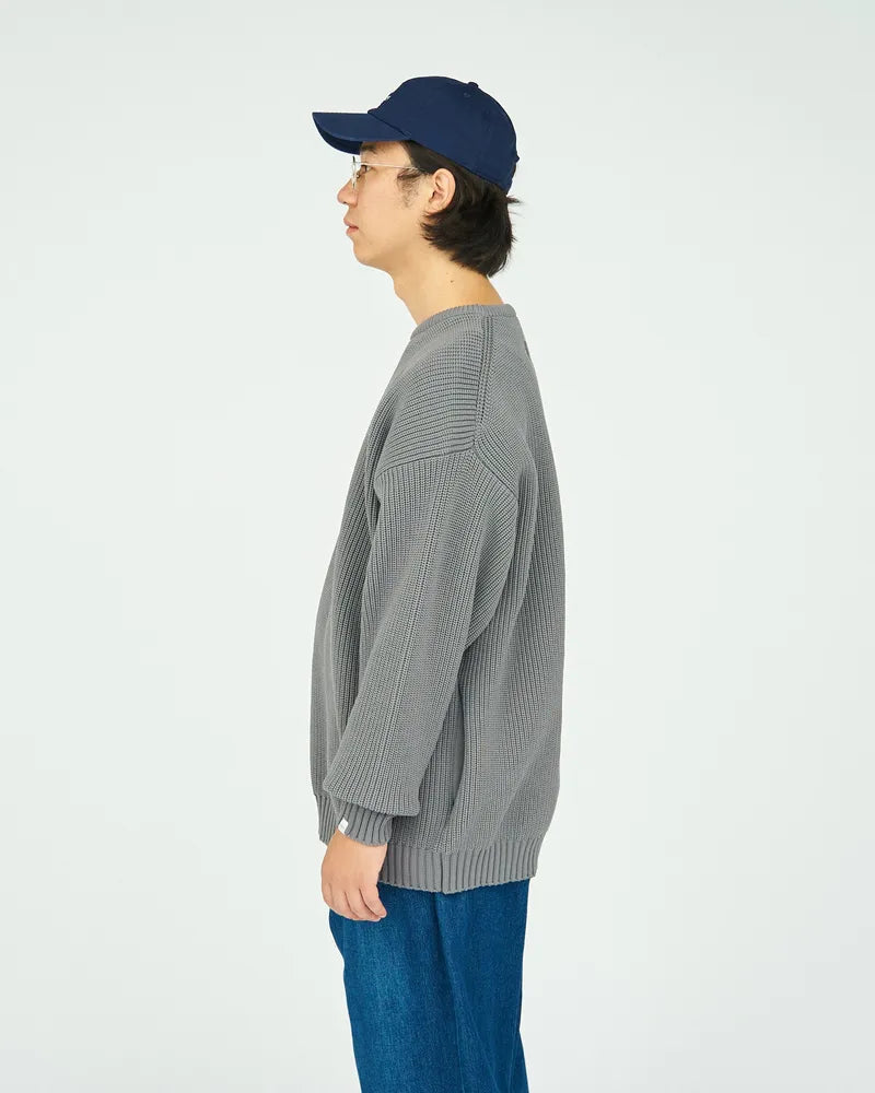 FreshService / DELTA SLX CREW NECK KNIT (FSC253-80168B)