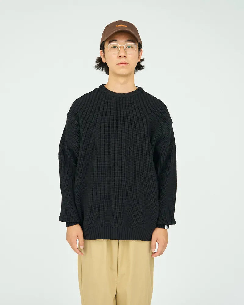FreshService / DELTA SLX CREW NECK KNIT (FSC253-80168B)
