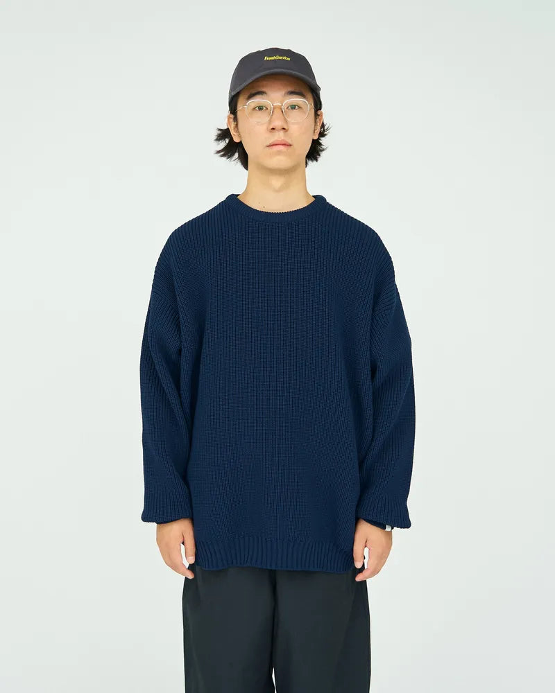 FreshService / DELTA SLX CREW NECK KNIT (FSC253-80168B)