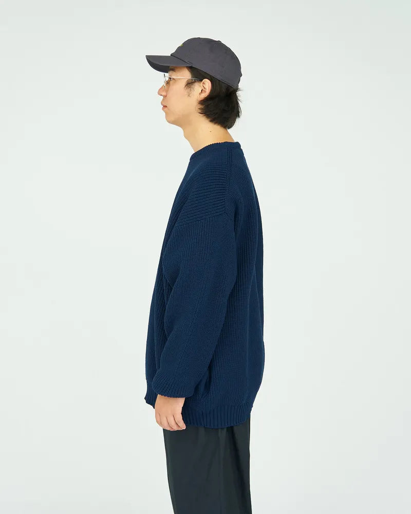 FreshService / DELTA SLX CREW NECK KNIT (FSC253-80168B)