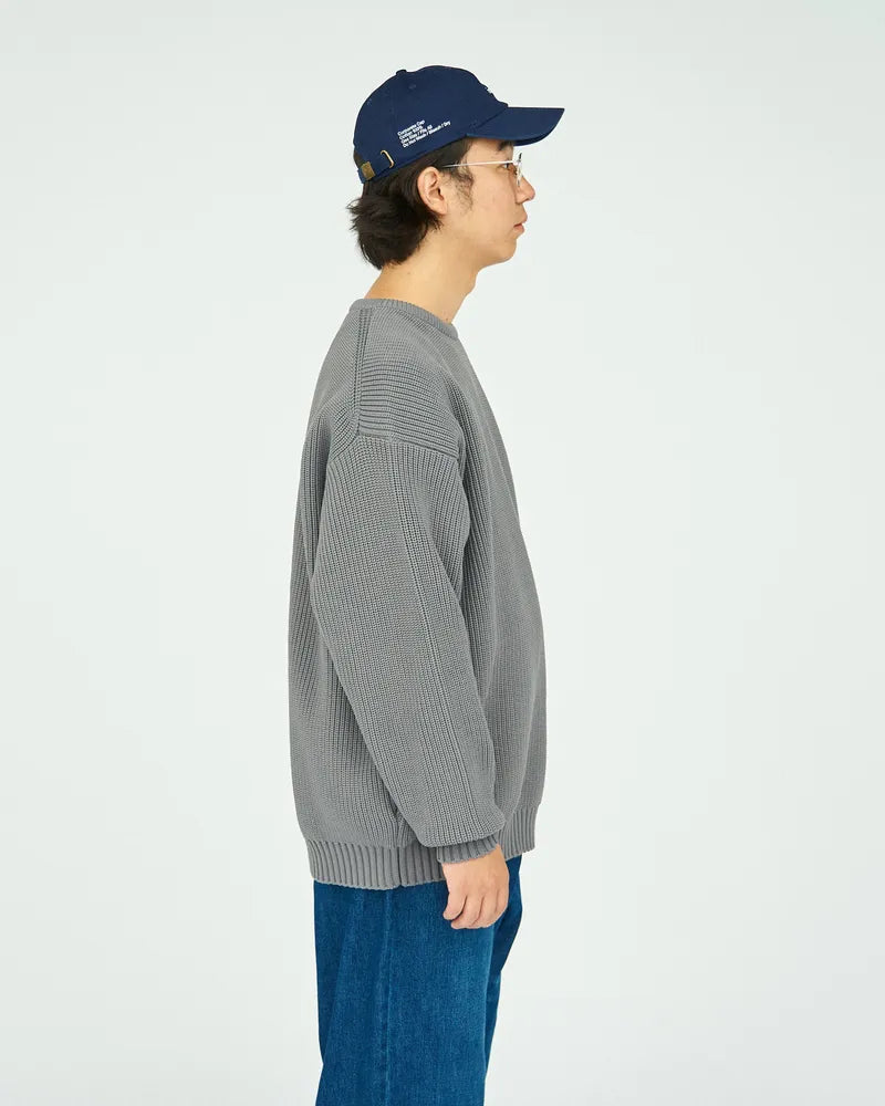 FreshService / DELTA SLX CREW NECK KNIT (FSC253-80168B)