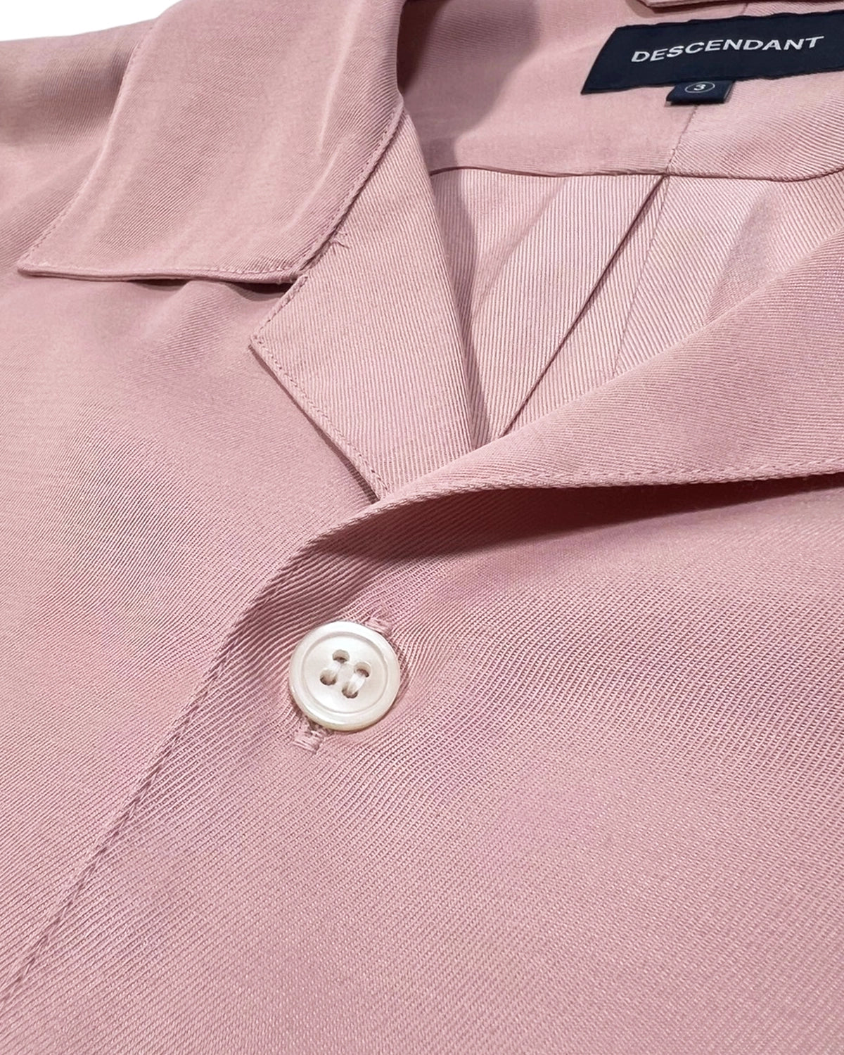 DESCENDANT / PIER OPEN COLLAR SS SHIRT (251TQDS-SHM06)