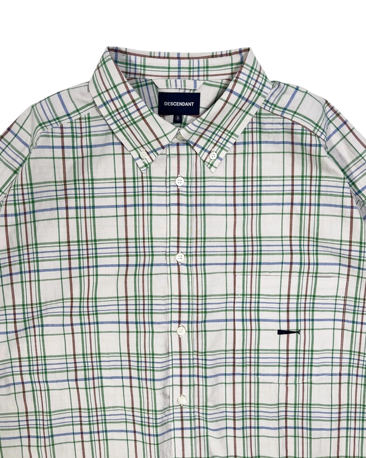 DESCENDANT / KENNEDY'S TEXTILE SS SHIRT (251TQDS-SHM05)