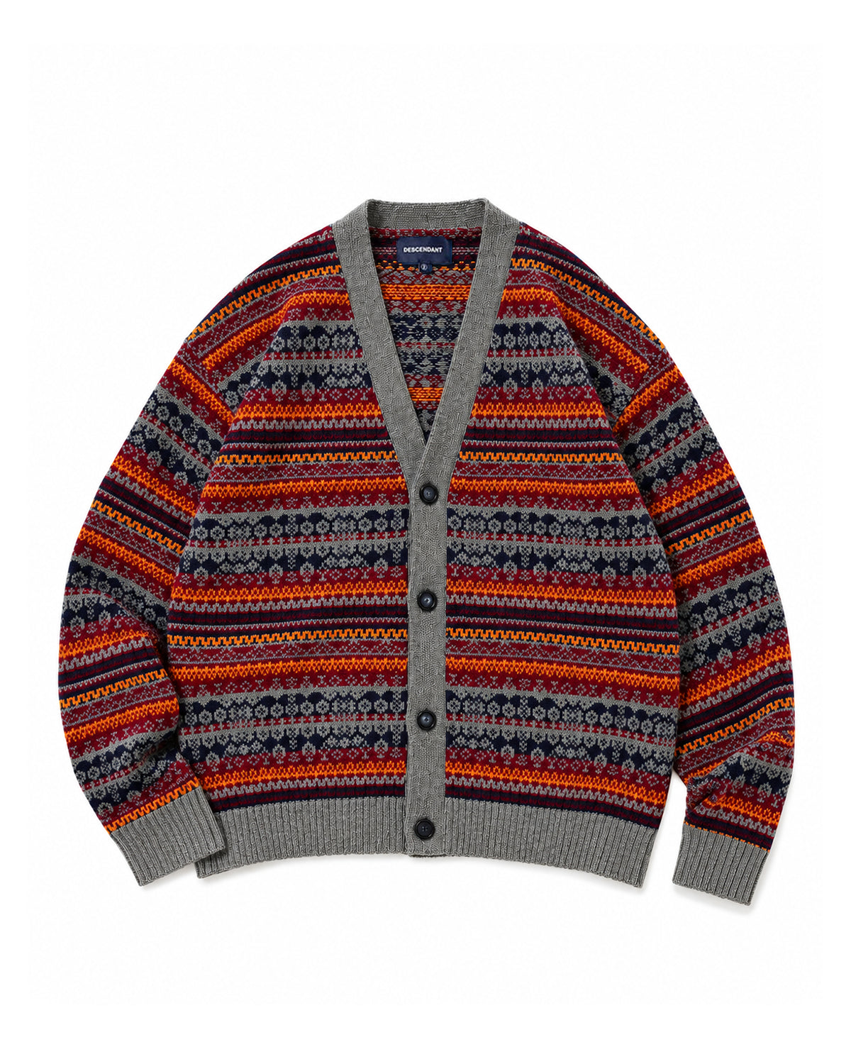 DESCENDANT / NURSE KNIT CARDIGAN (262MADS-KNM01)
